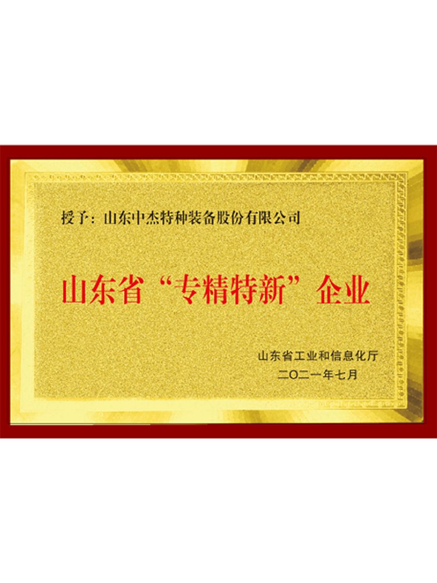 山东省专精特新企业